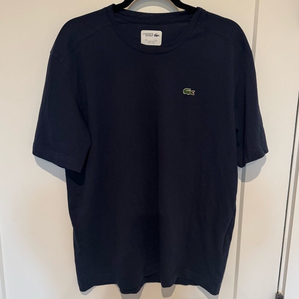 Lacoste Sport Men's Dark Blue Tee